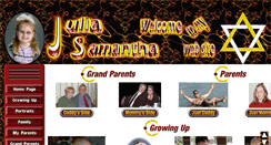Desktop Screenshot of juliasamantha.com